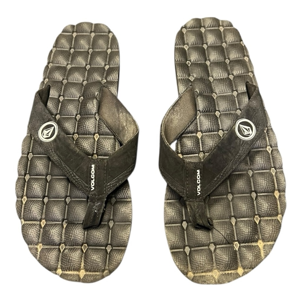 🩴 Volcom Men's Cushioned Flip Flops Sandals |‎ Size 12